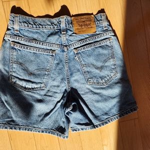 Levi's vintage white tab shorts